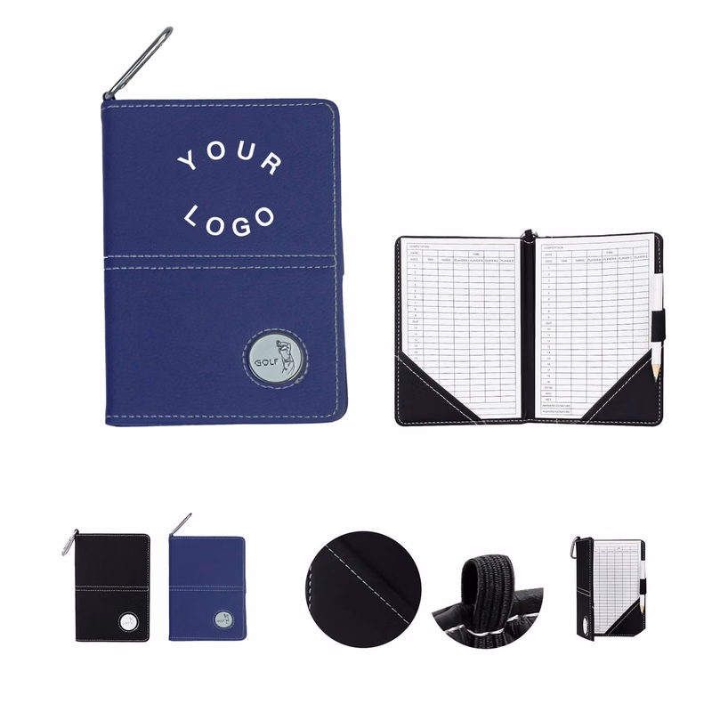 Portable Golf Score Wallet for Game Tracking