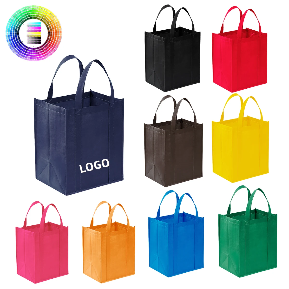 Imprint Non Woven Carry Hand Bag 1