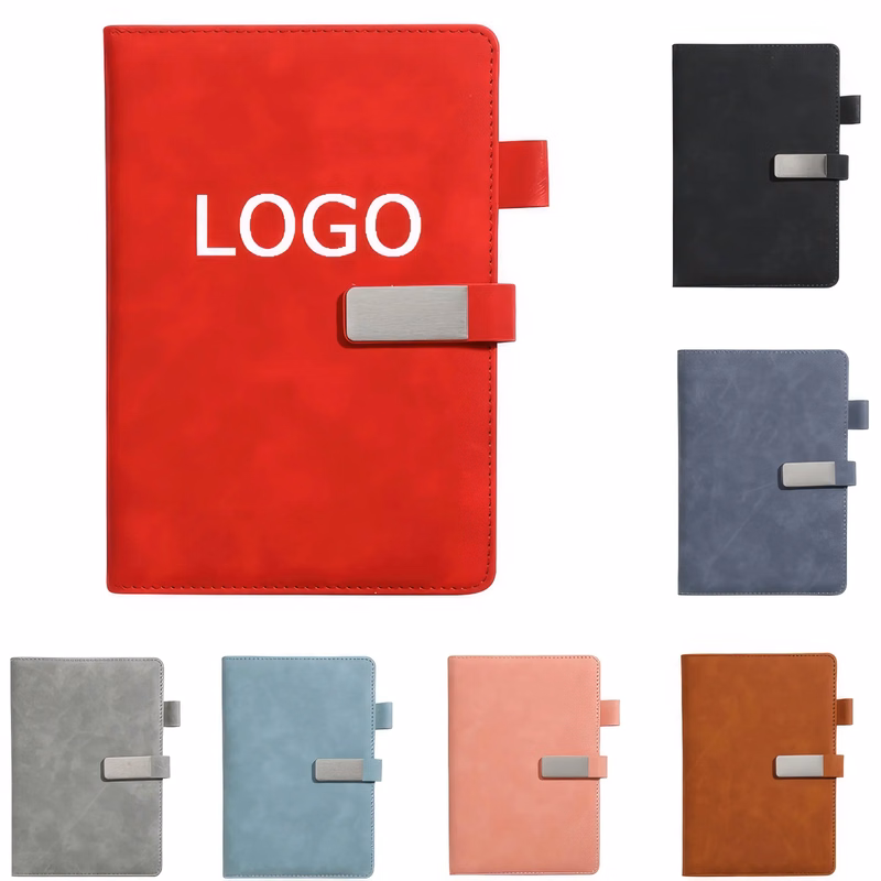 A5 Buckle Faux Leather Notebook