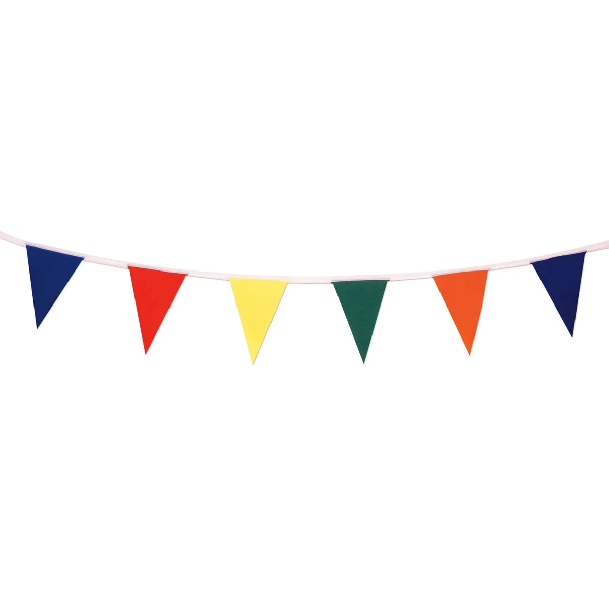 60' Multicolor Premium Pennant String 1