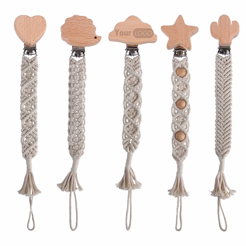 Hand Woven Pacifier Rope