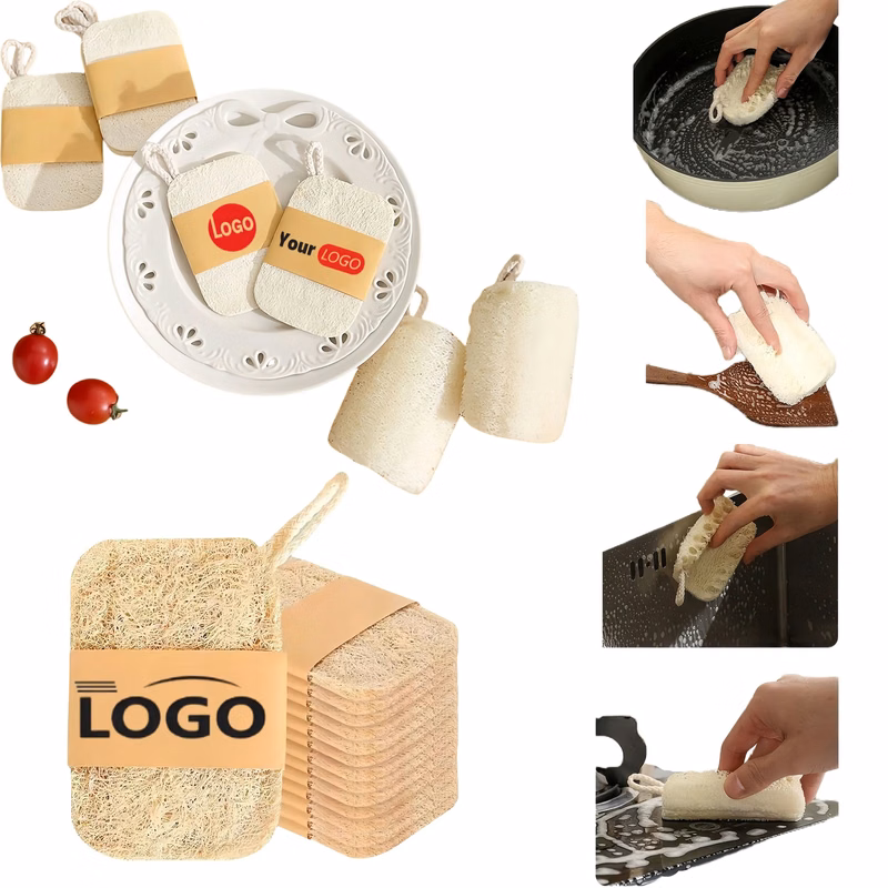 Natural Loofah Scrubber Eco Friendly Kitchen Sponge