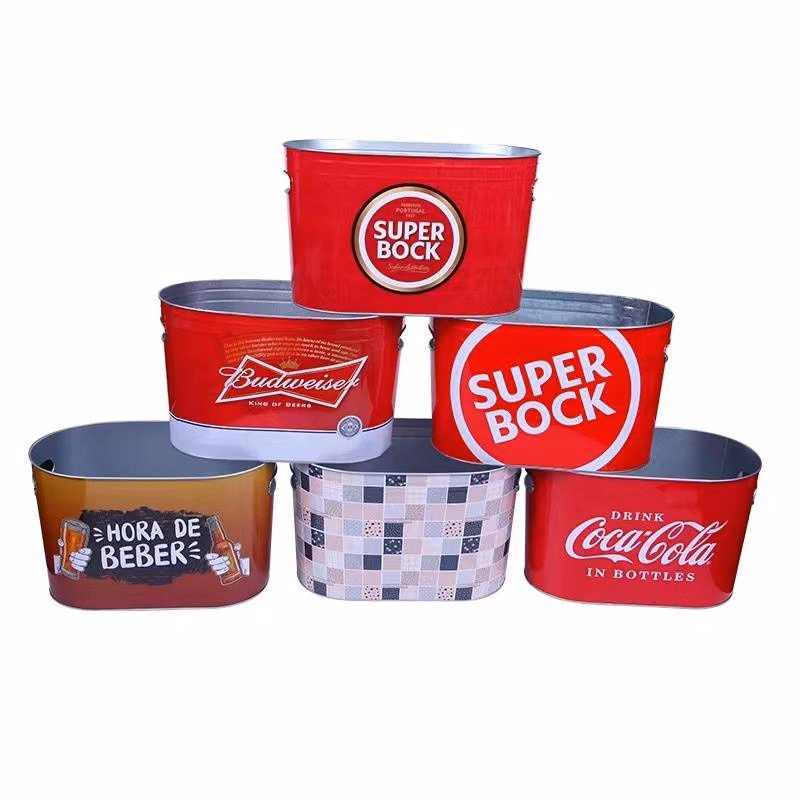 Oval Ice Bucket Cooler Beverage Tub