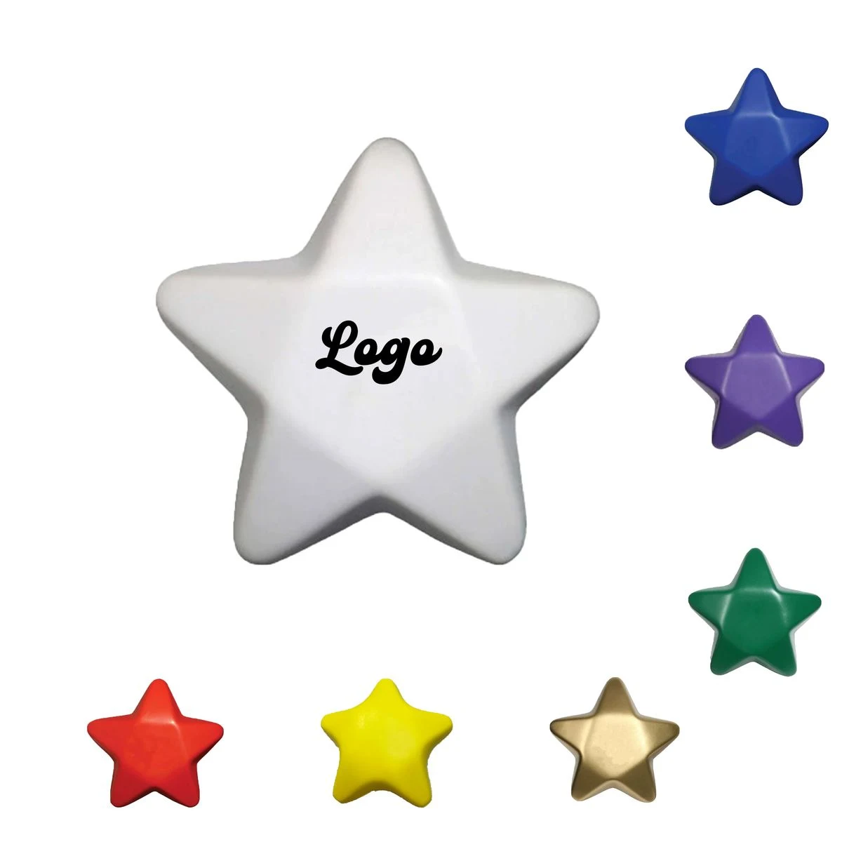 Five-Pointed Star Sponge Stress Relief Toy 1