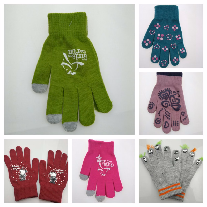 Custom Knitted Touch Screen Gloves/ Texting Gloves