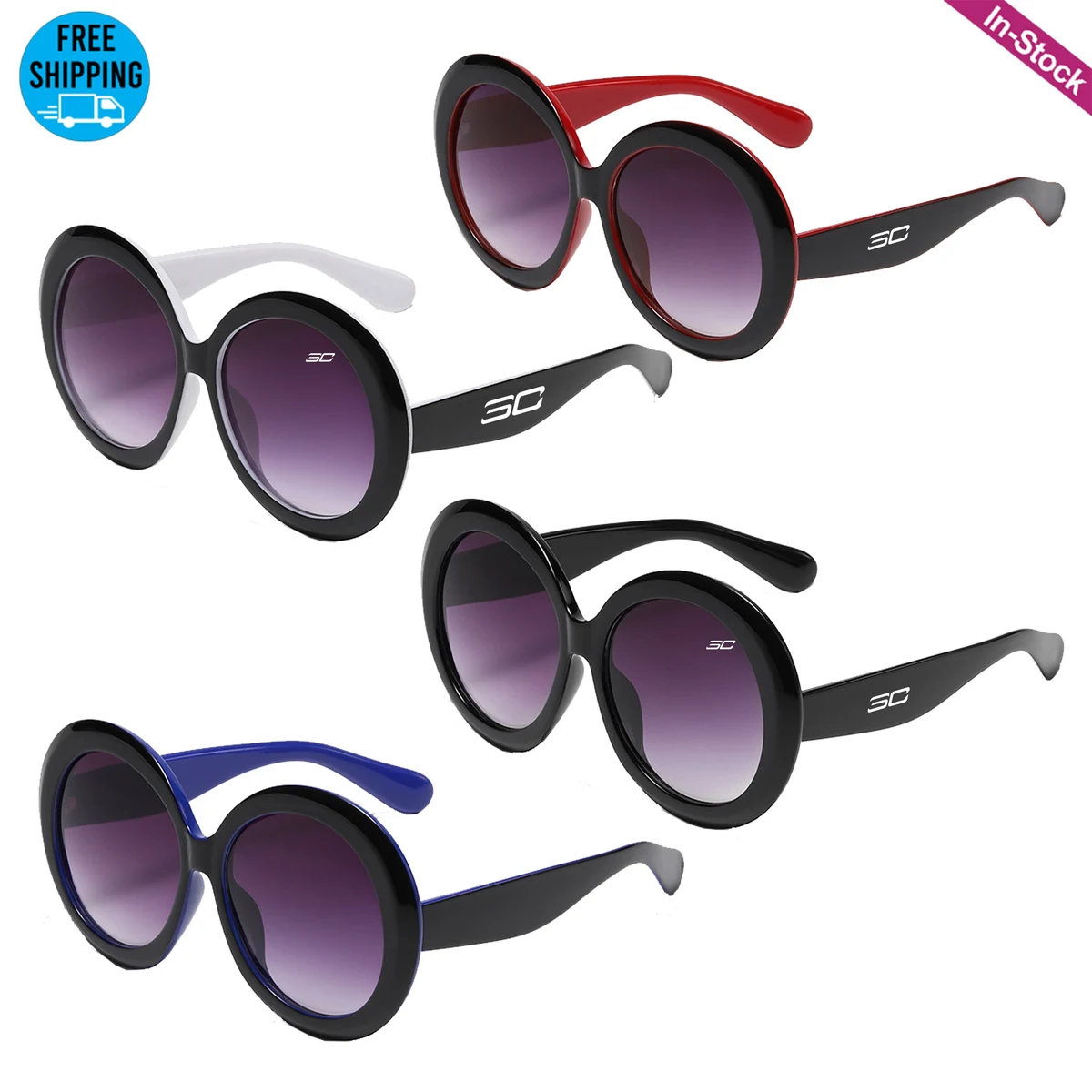 Round Retro Sunglasses 1