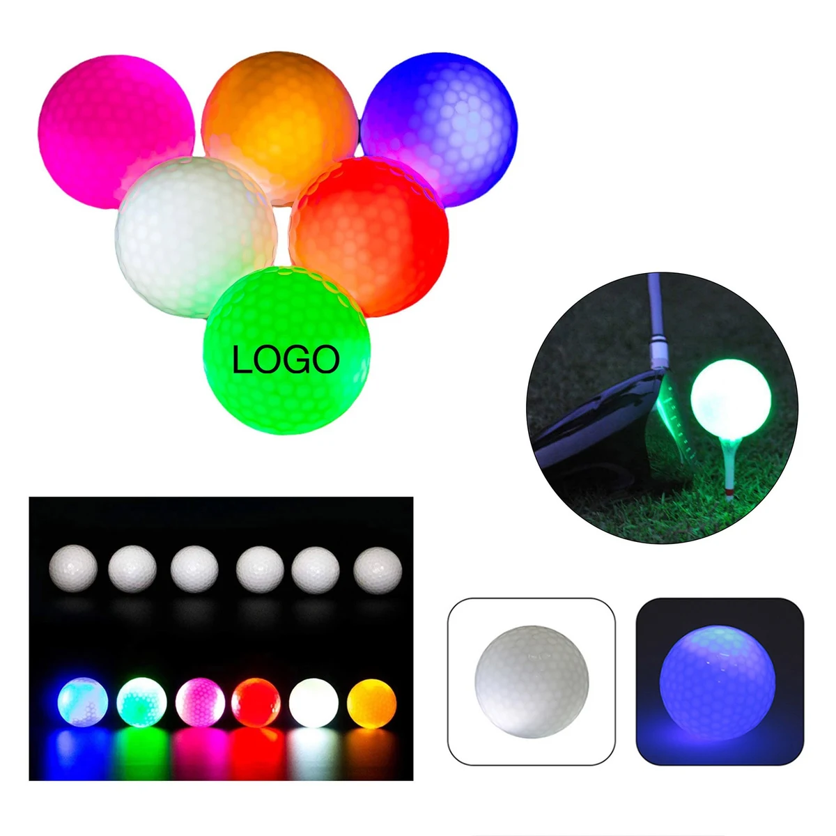 LED Glow Golf Ball 1