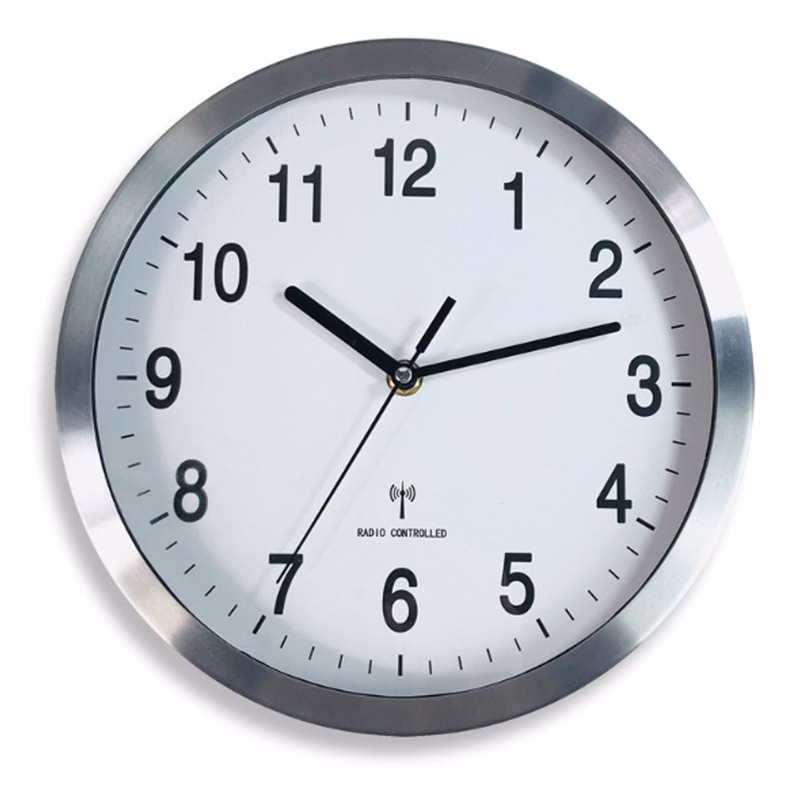 Metal Frame Wall Clock