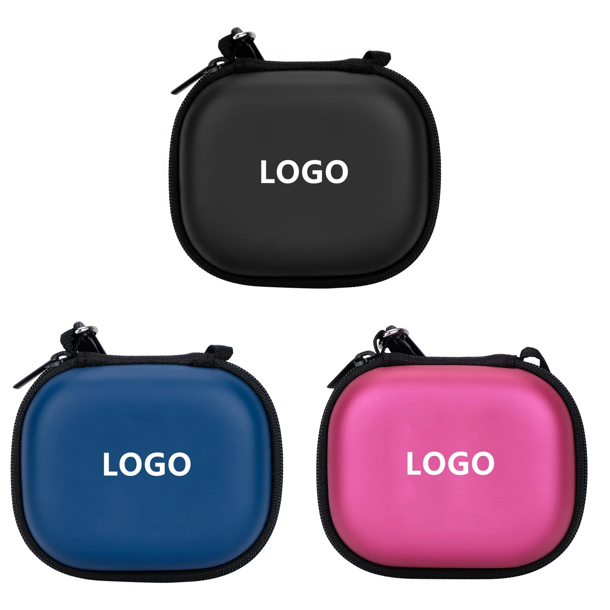 Small Mini Zipper Storage Pouch Bag EVA Hard Shell Earphone Case 1