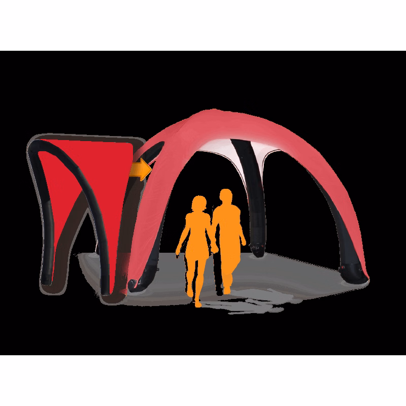 Solid Color Awning For 13x13 Inflatable Tent