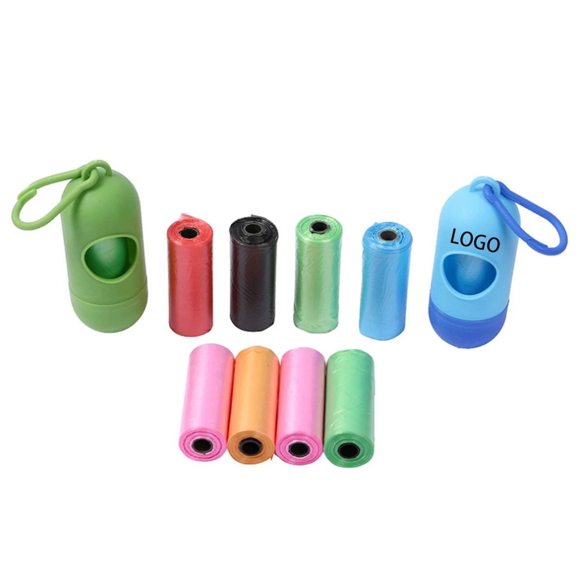 Pet Trash Bag With Capsule Keychain 1