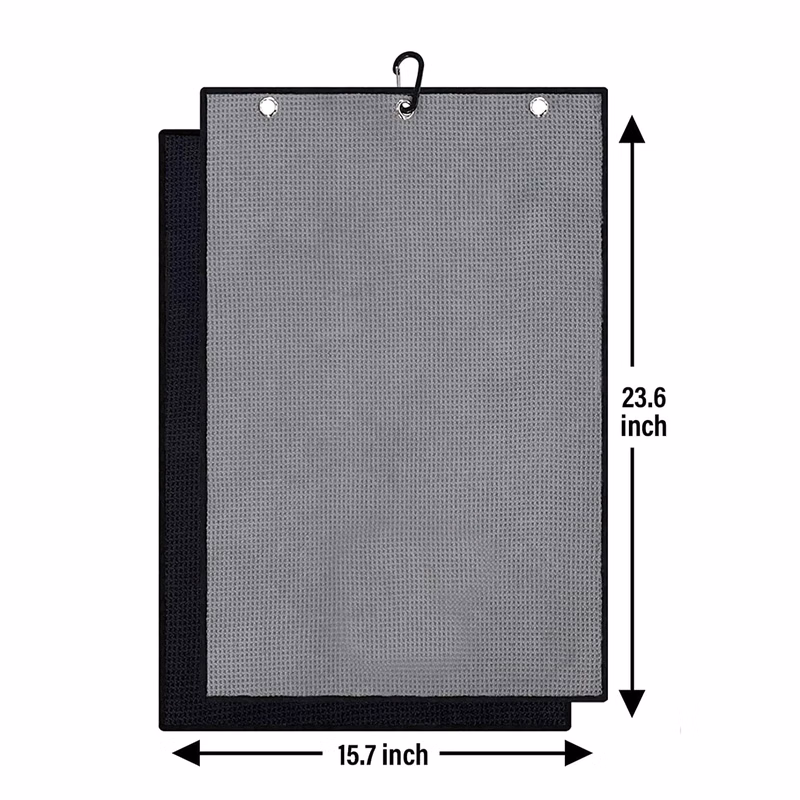 Sublimation Microfiber Golf Towel MOQ 50pcs