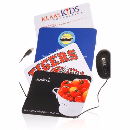 8.25" x 6.75" x 1/8" Small Rectangular Mouse Pad - Full Color Imprint