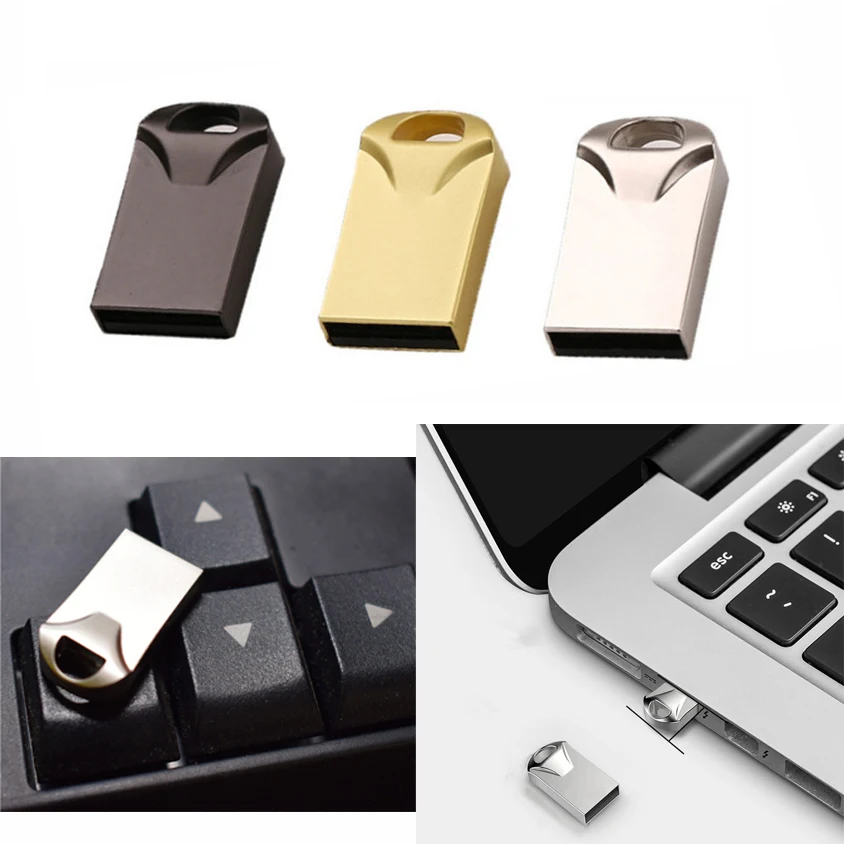 4USB Mini Metal USB Drive 1