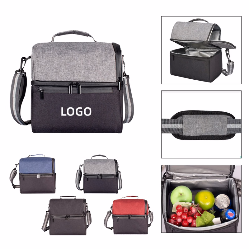 Insulated Reusable Lunch Bag for Men Women