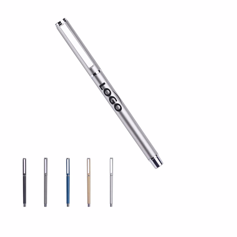 Custom Laser Engraved Metal Gel Pens