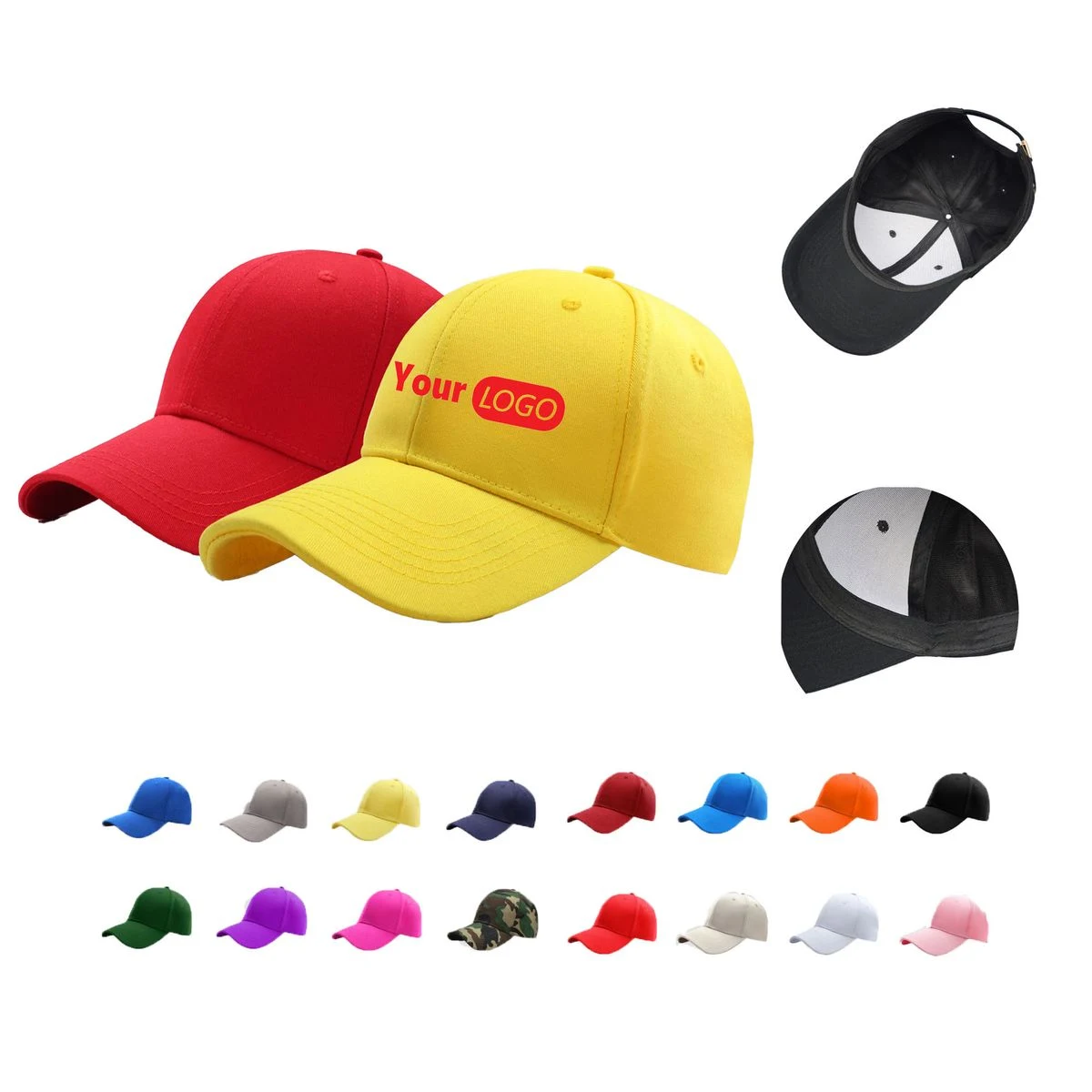 Custom Cotton Baseball Caps For Autumn And Winter 1