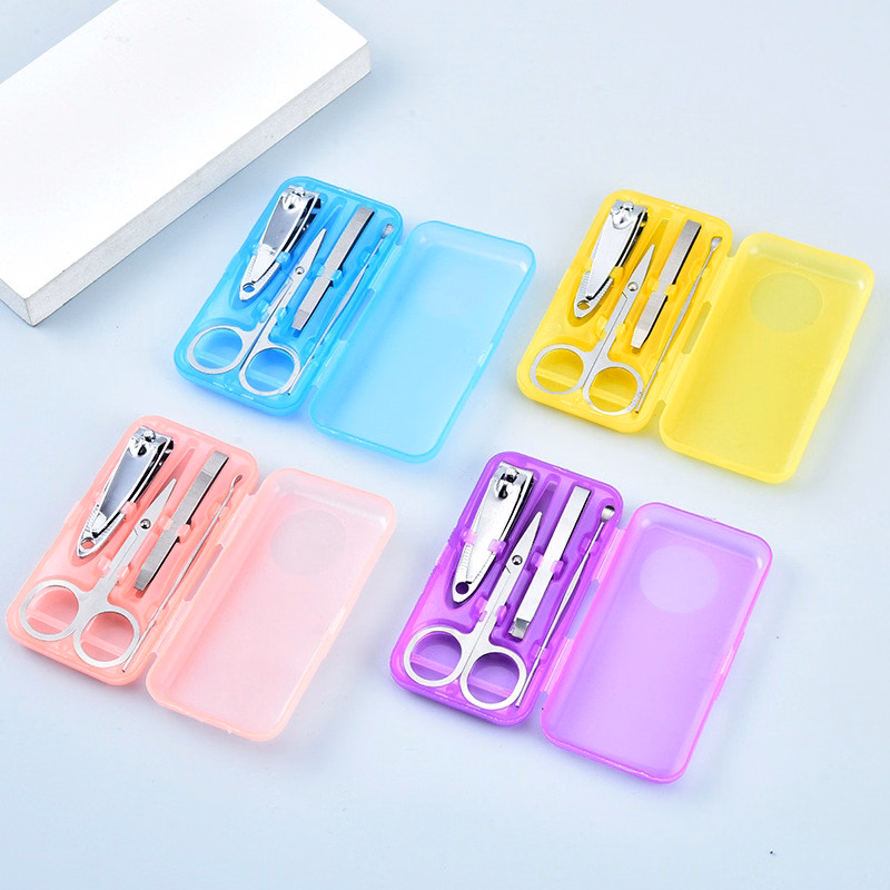 Beauty Tools Nail Clippers Scissors Travel Mini Manicure Pedicure Travel Tool Set