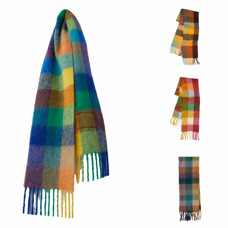 Cashmere warm scarf