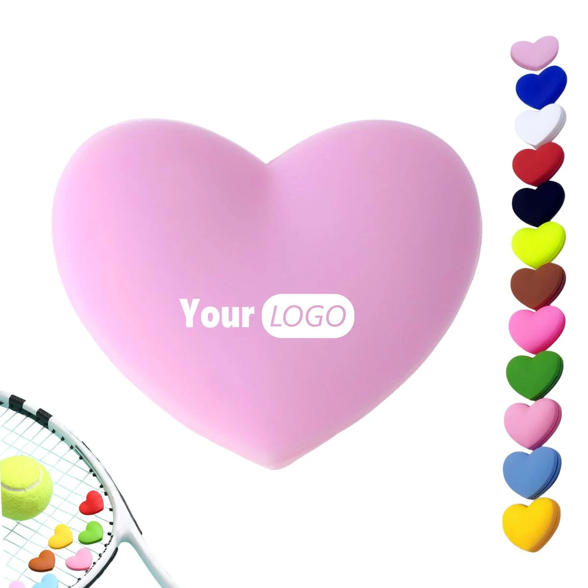 Love Themed Racquet Shock Vibration Absorber 1