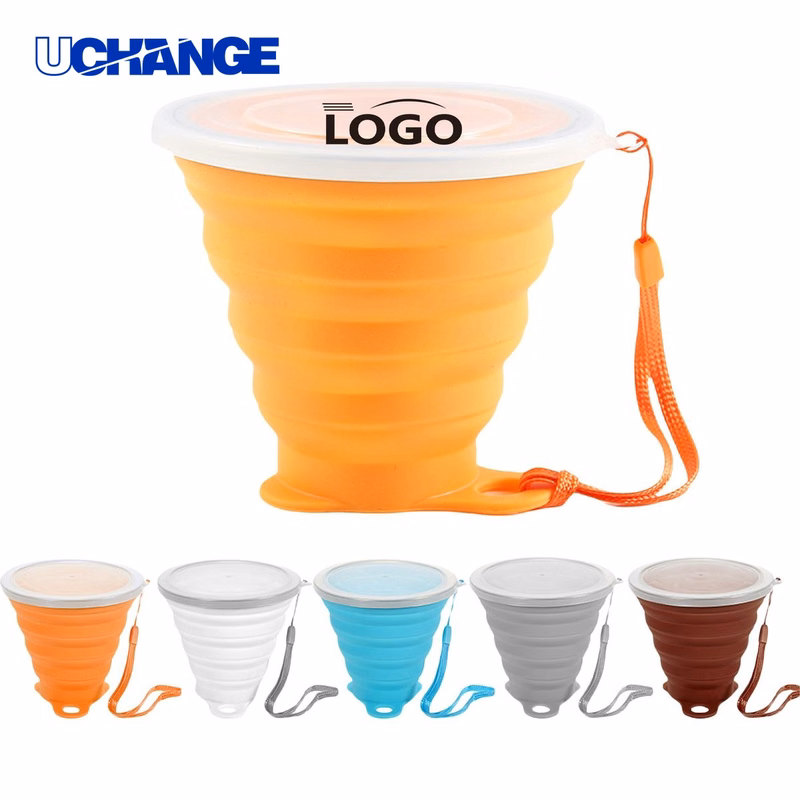 9oz Silicone Collapsible Travel Water Cup