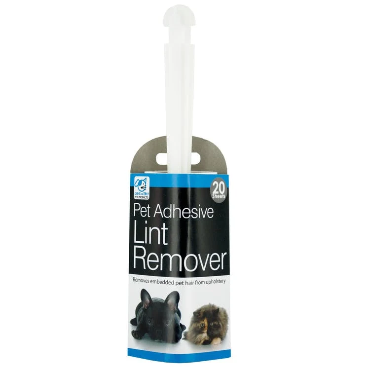 Pet Lint Removers - White Adhesive 20 Sheets 8.25" 1