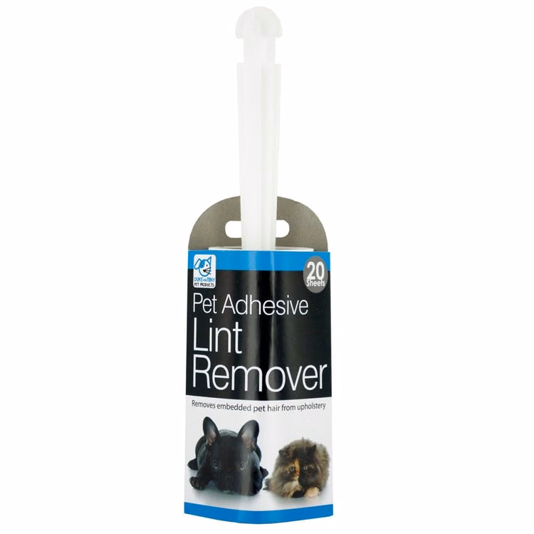 Pet Lint Removers - White Adhesive 20 Sheets 8.25"