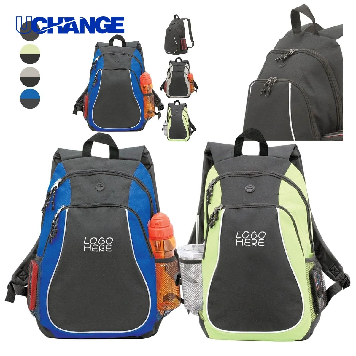 600D Polyester Sports Backpack 1
