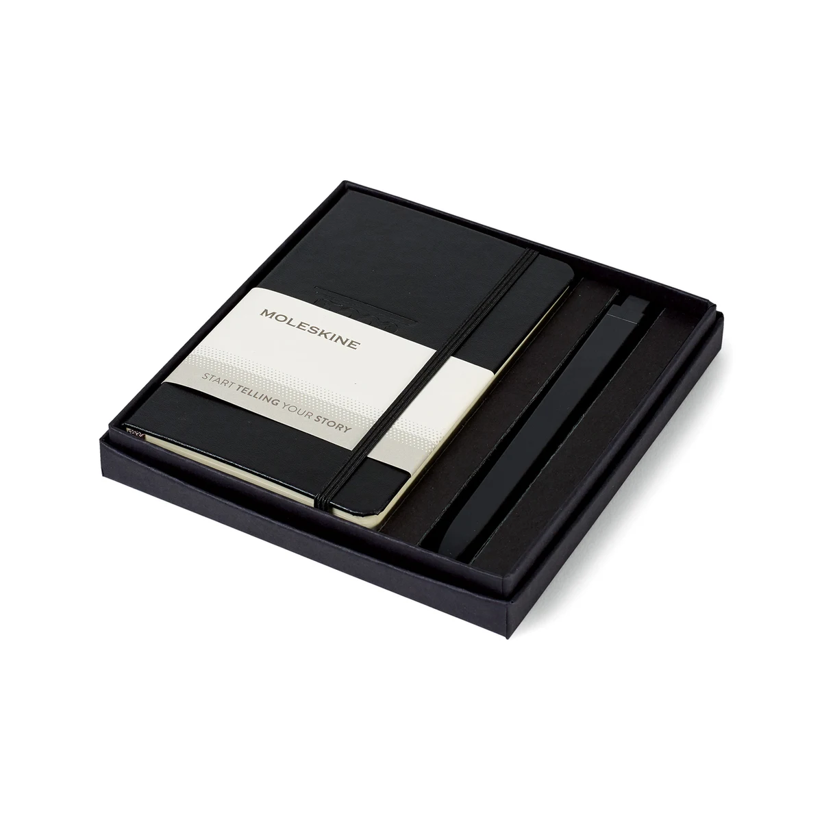 Moleskine® Pocket Notebook and GO Pen Gift Set 1