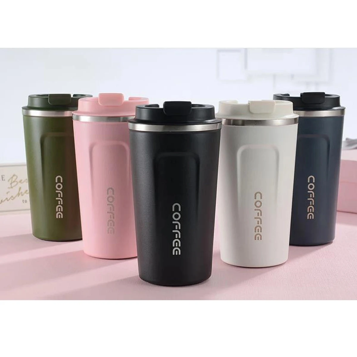 18oz Travel Insulated Coffee Mug Double Wall Cup 1