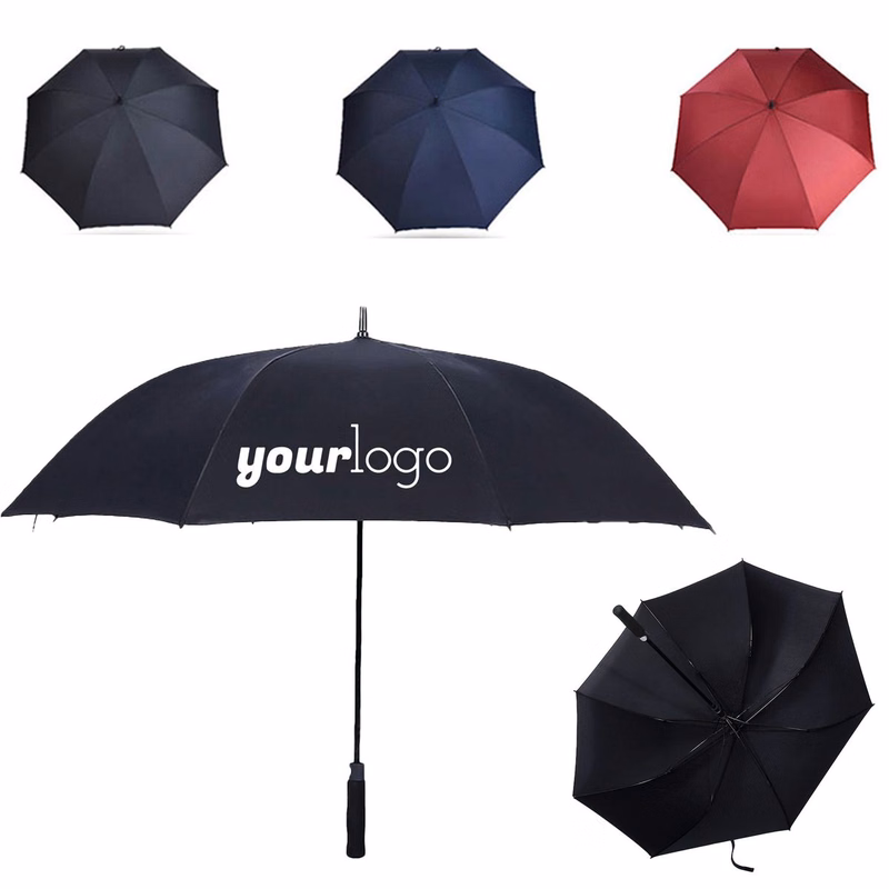 Heavy Duty Automatic Golf Umbrella Large Windproof Design