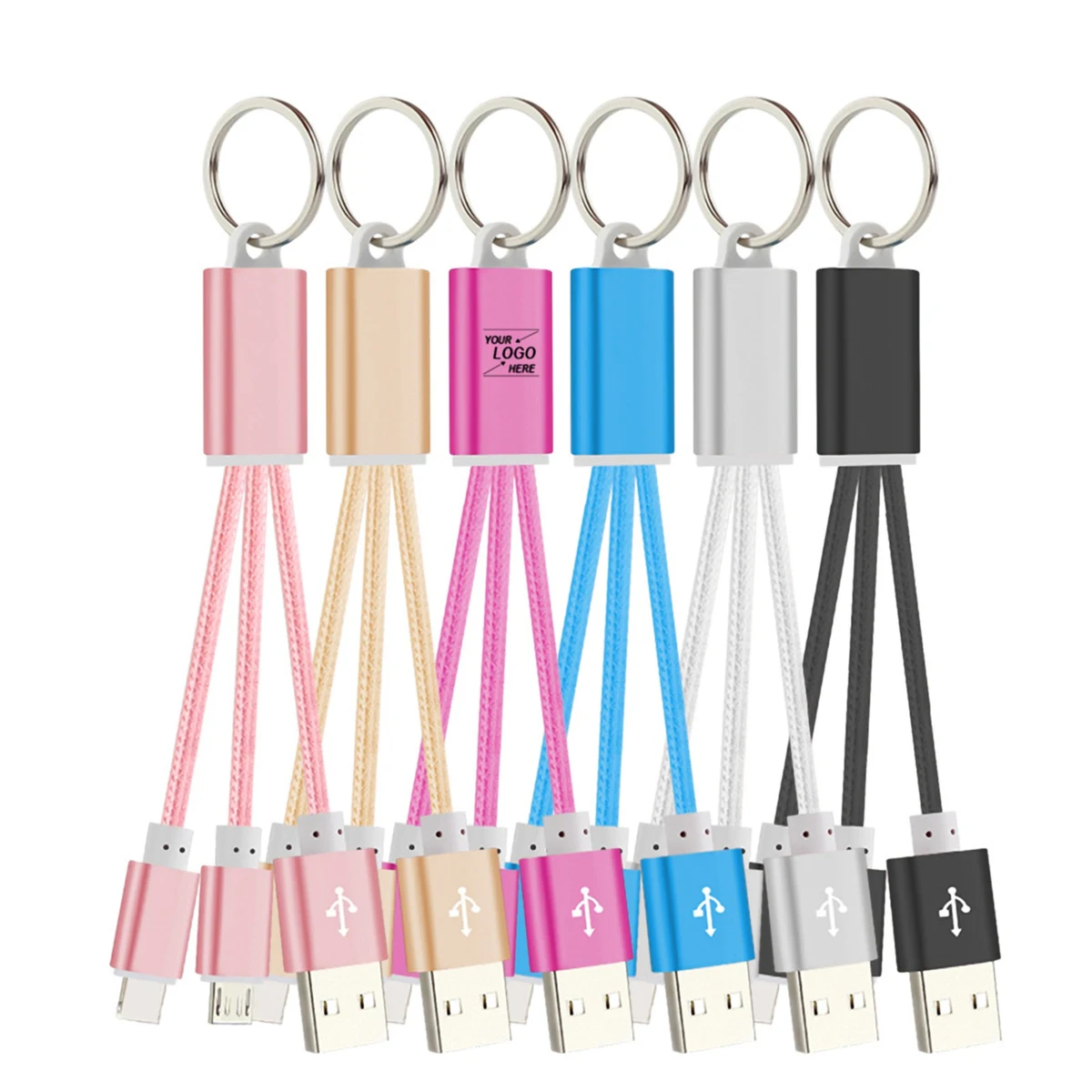 Keychain Charger Cable 2-in-1 1
