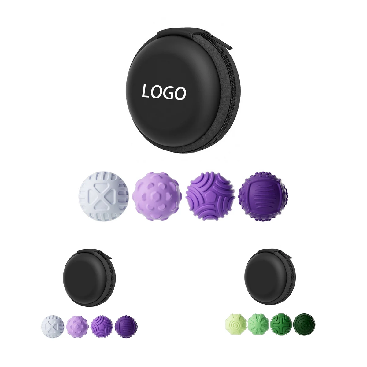 4 PCS Silicone Magnetic Balls Fidget Toys 1