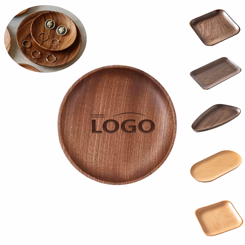 Wooden Snack & Jewelry Trays