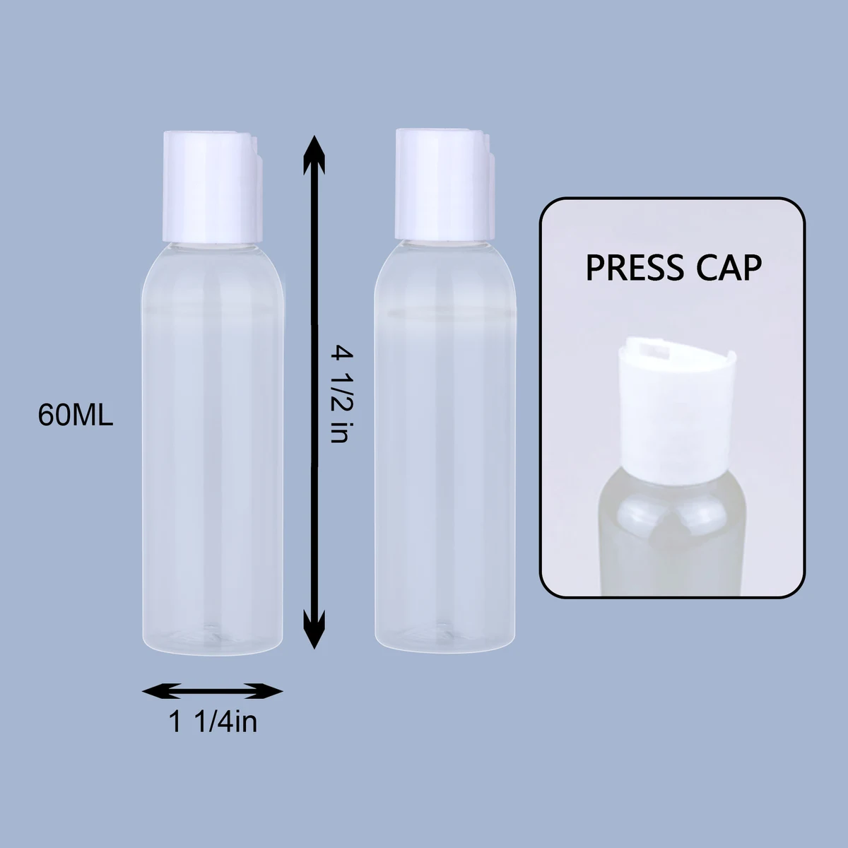 PPE 2 Oz.Gel Bottle for Hand Sanitizer 1