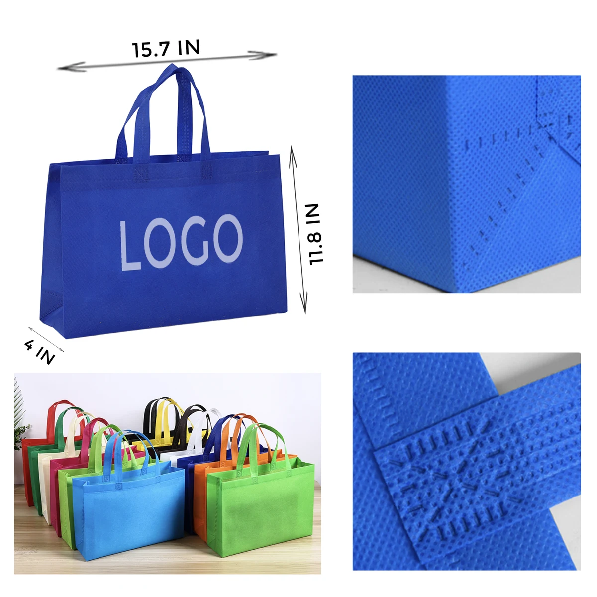MOQ 10 PCS Multi - Functional Horizontal Non - Woven Bag 1