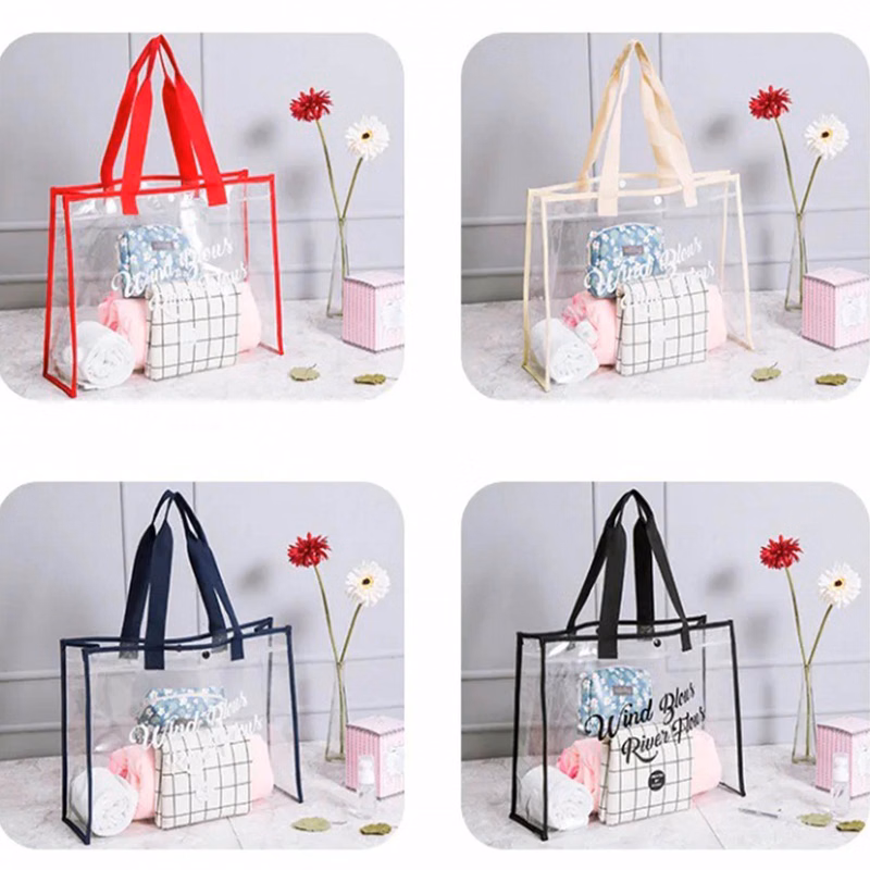 Transparent PVC Beach Bag
