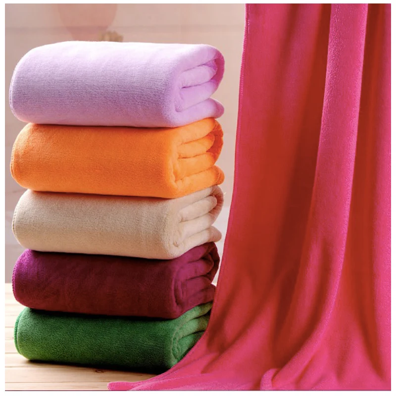Good air permeability, pure and fresh Custom microfiber bath towel cleaning towel skin-friendly 1