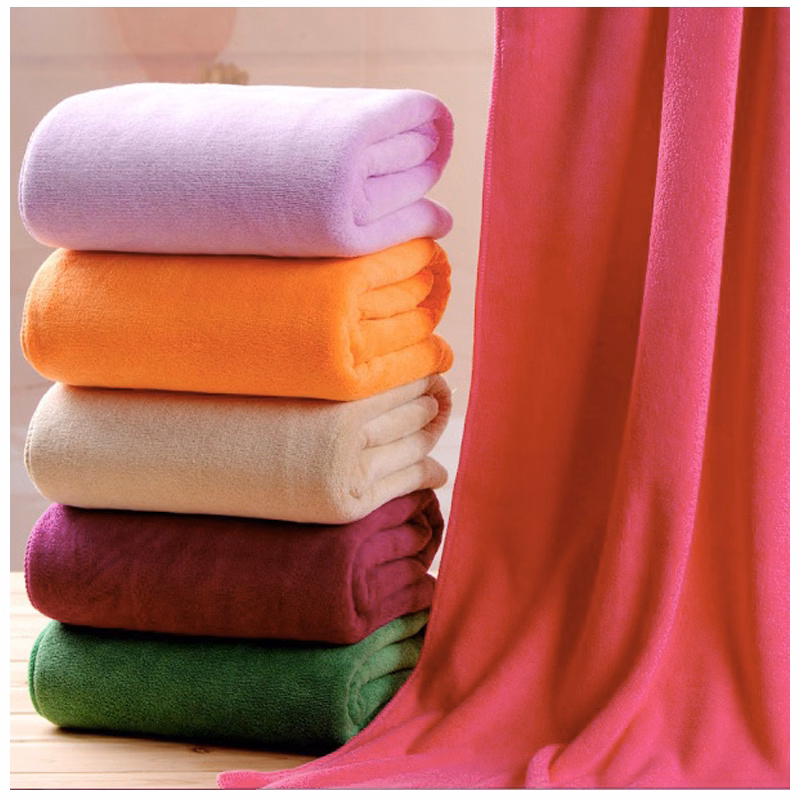 Good air permeability, pure and fresh Custom microfiber bath towel cleaning towel skin-friendly