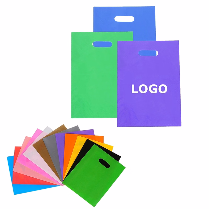 Die Cut Plastic Retail Merchandise Bag