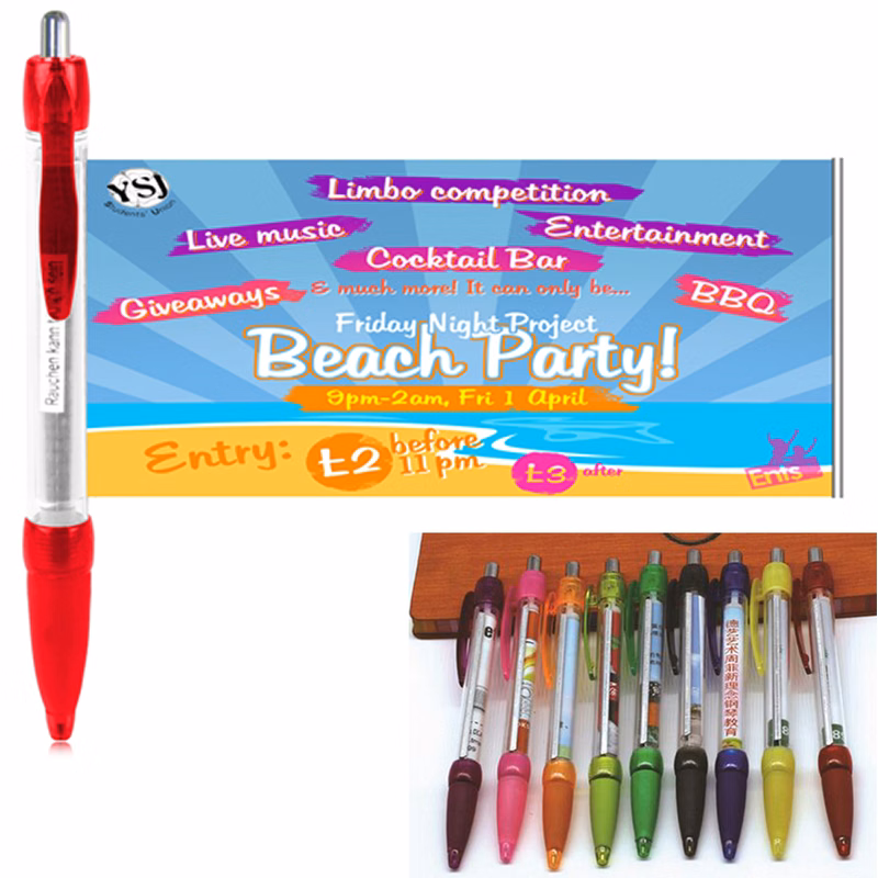 Scroll Banner Pen