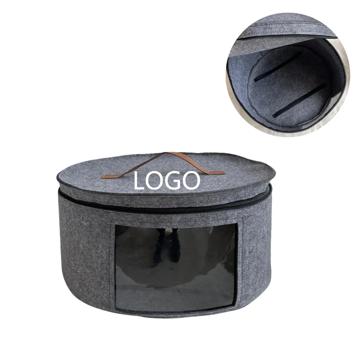 Portable Felt Organizer Bucket 1