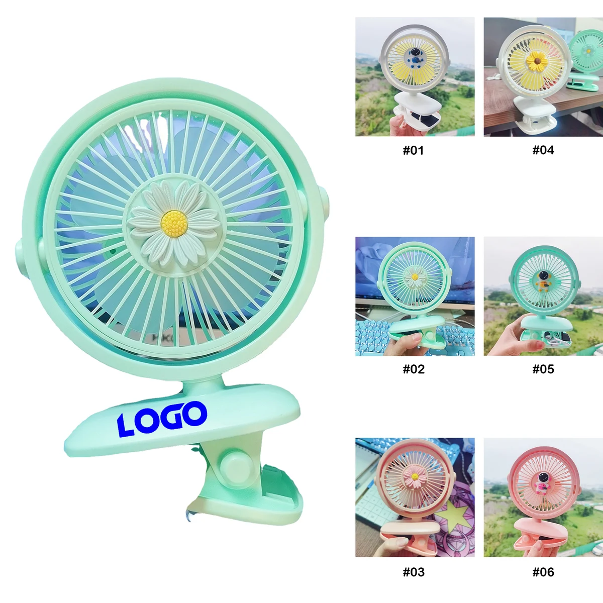 Mini USB Desk Fan 1