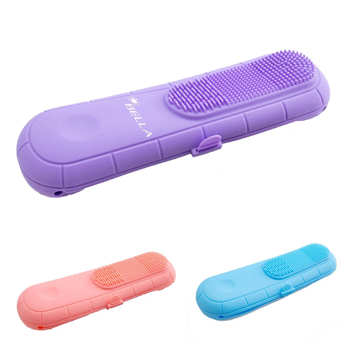Multi functional silicone beauty brush storage bag 1