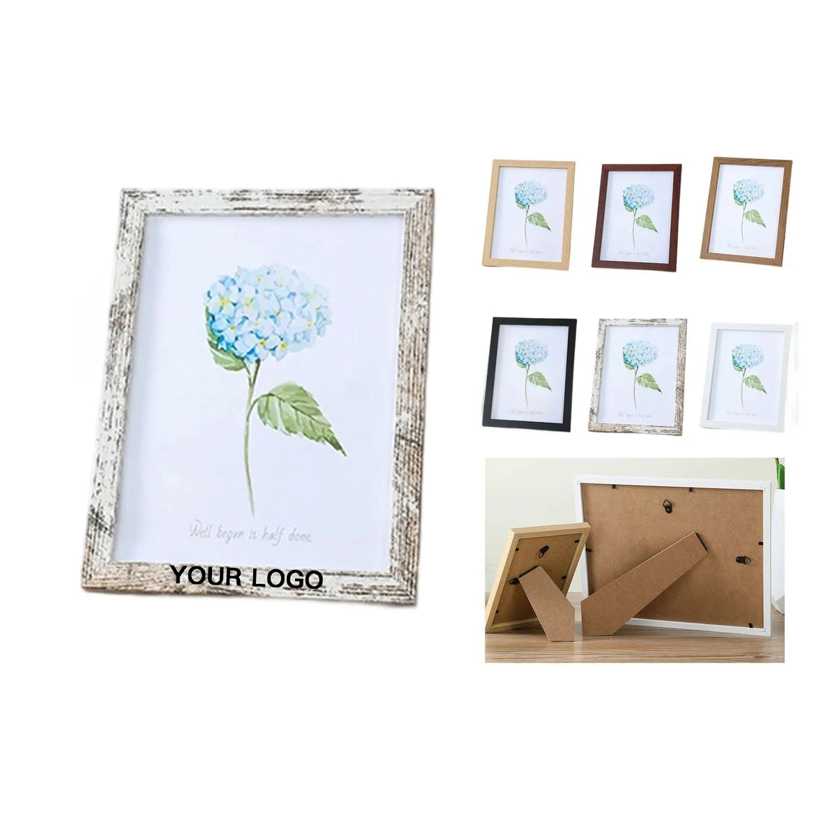 4x6 MDF Frame with Table and Wall Options 1