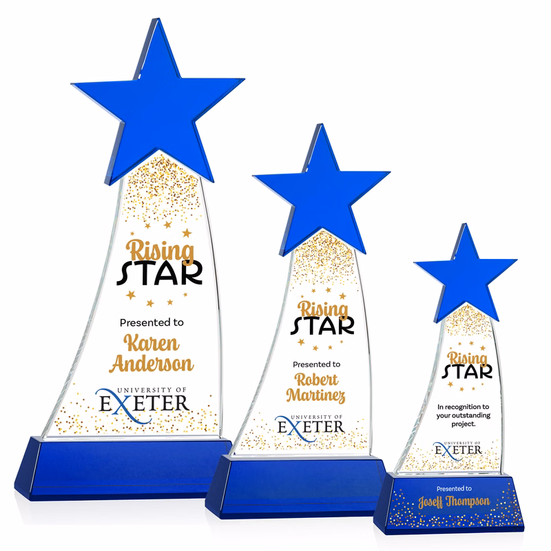Manolita VividPrint™ Award -  Blue/Blue