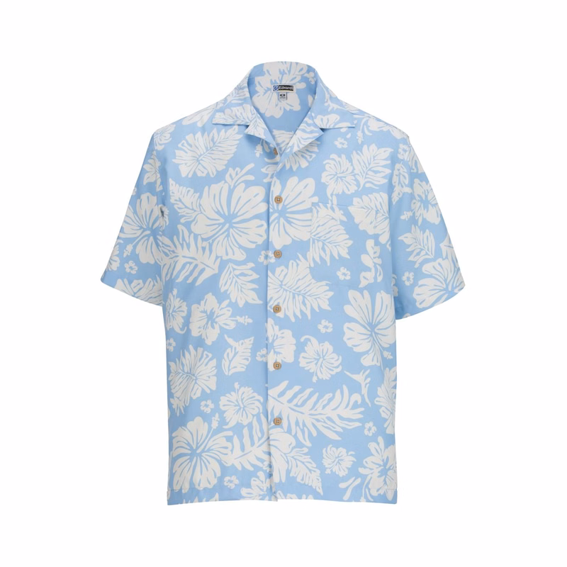 Hibiscus 2-Color Camp Shirt