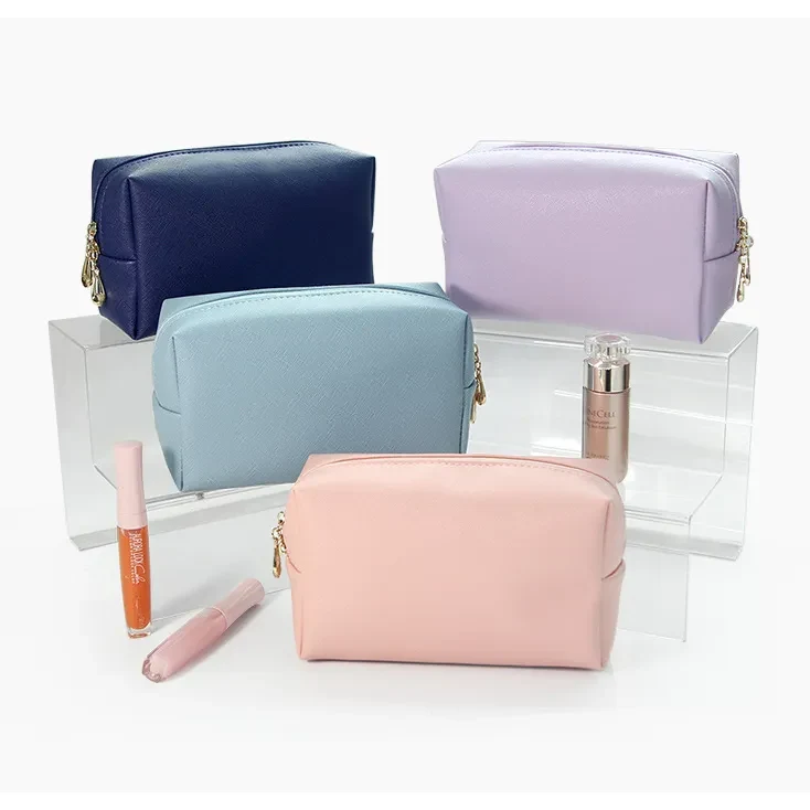 PU Leather Cosmetic Makeup Toiletry Bag 1