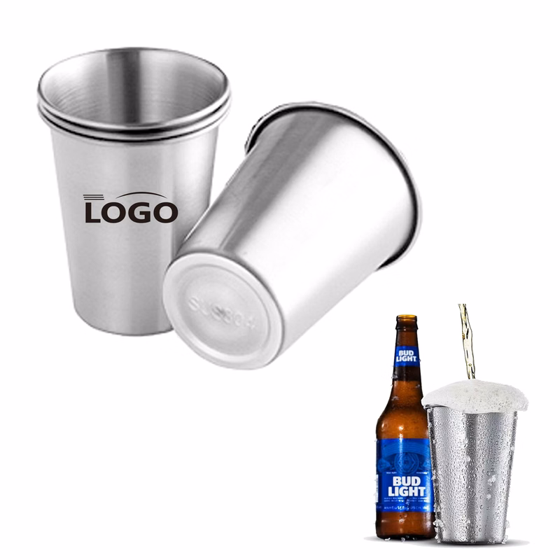 Premium Stainless Steel Water Glass Beer Mug MOQ 10pcs