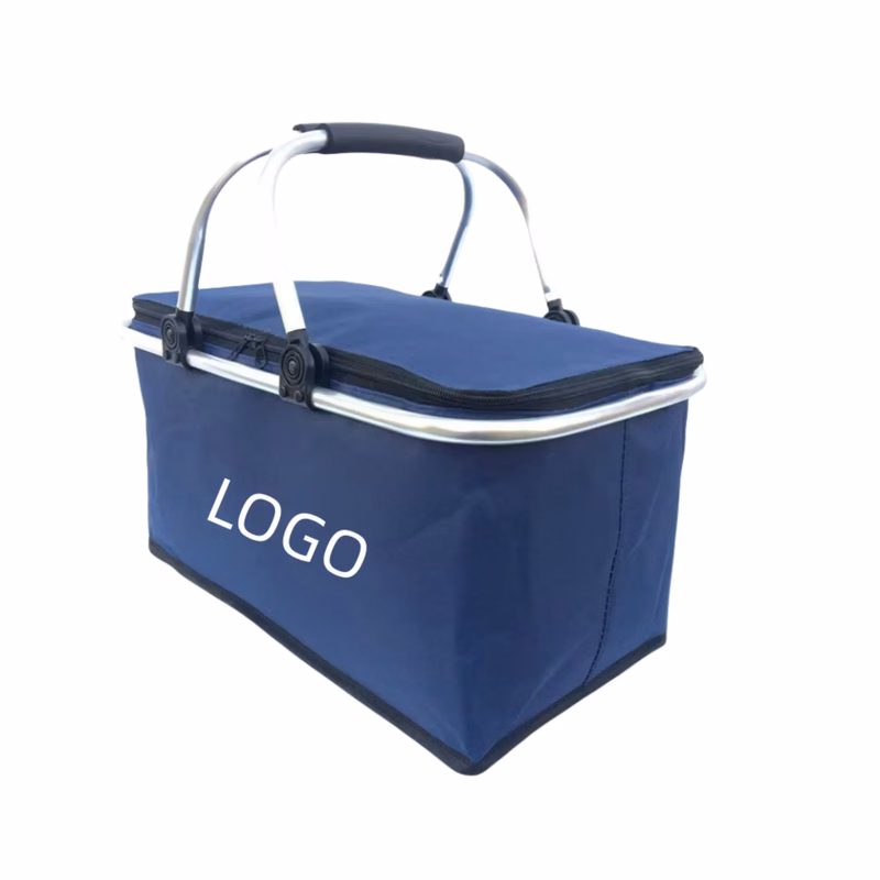 Collapsible Portable Picnic Shopping Basket
